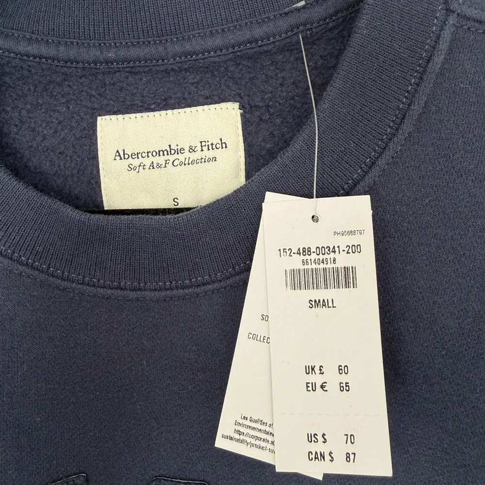 Abercrombie & Fitch East Coast Crewneck Sweatshirt - Picture 2 of 3